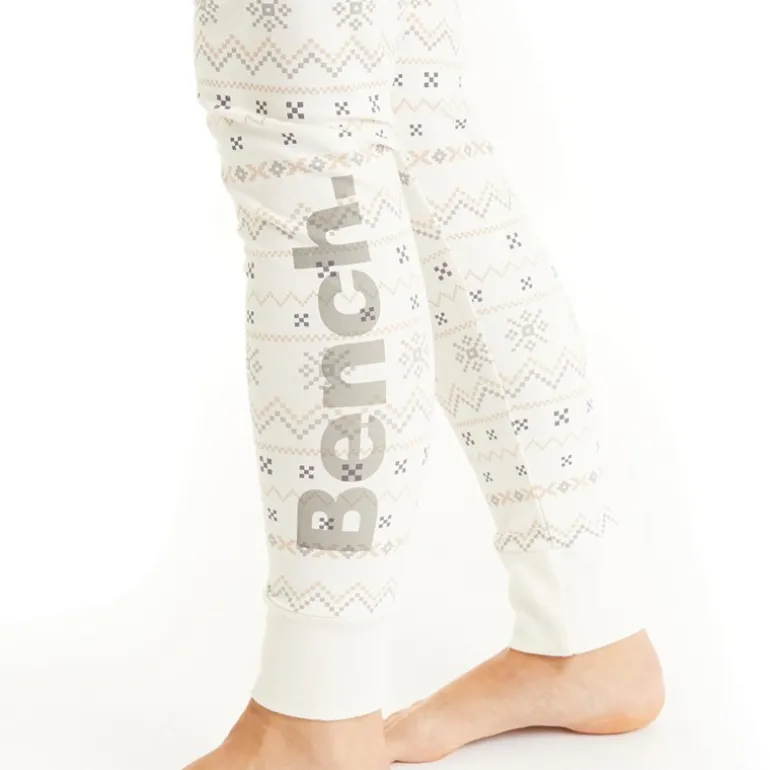 Dames Soffi Loungewear Sæt Vinterhvid