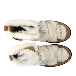 Damesko Sandra Snøvestøvler Off White