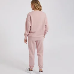 Dametøj Dera Træningssæt Vasket Mørk Rosa