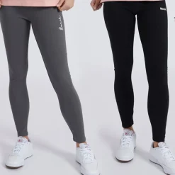 Dametøj Tamna Leggings To Pak Sort/​Antracit