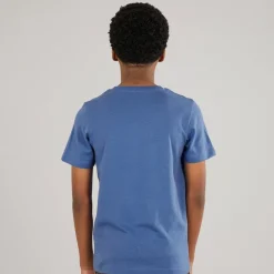 Drenge Atfal Tre Pakke T-shirts Colbalt Blå /​ Hvid /​ Navy Print