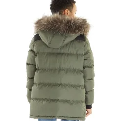 Drenge Axel Paddet Parka Khaki