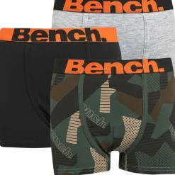 Drenge Boxer Shorts 3-pak Digi Camo/​Sort/​Grå Melange