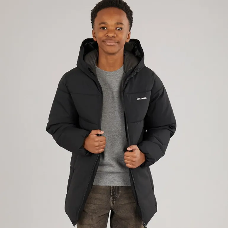 Drenge Brady Puffer Jakke Sort