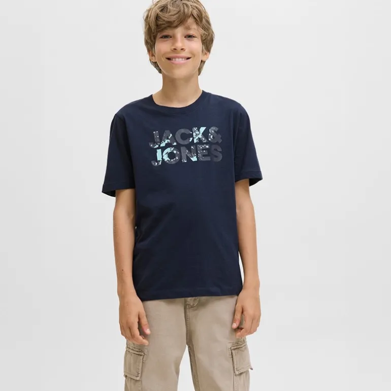 Drenge Bryan Corp Logo T-shirt Sky Captain/Splash