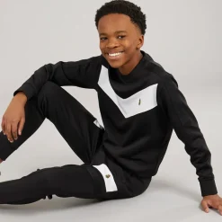 Drenge Casa Træningsdragt Sort/​Hvid