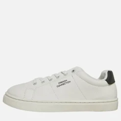 Drenge Contrast Heel Tennis Sneakers Hvid