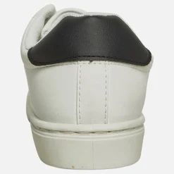 Drenge Contrast Heel Tennis Sneakers Hvid