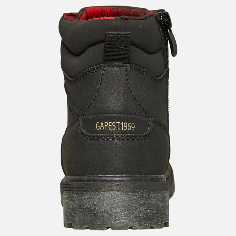 Drenge Dayton II Mellem Snøre Støvler Sort