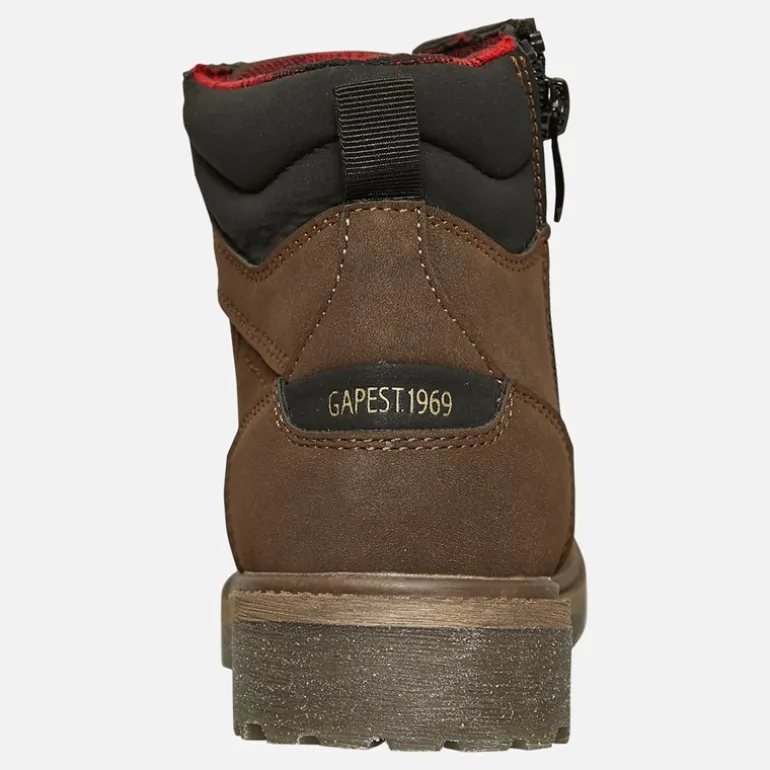 Drenge Dayton II Mellem Snøre Støvler Sepia