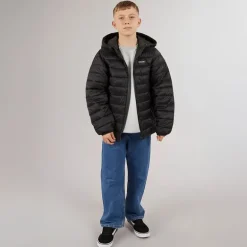 Drenge Logan Puffer Jakke Sort