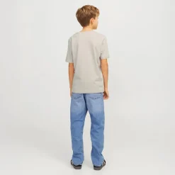 Drenge Logo T-Shirt Moonbeam