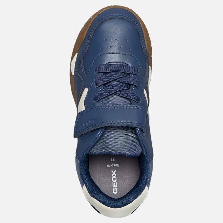 Drenge Rann Træningssko Navy/Lys Elfenben Navy/Lt Ivory