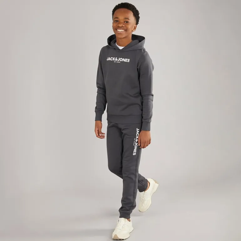 Drenge Rarry Hættetrøje Og Joggingbukser Træningsdragt Asfalt