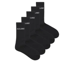 Drenge Regn 5-pak Crew Sokker Sort