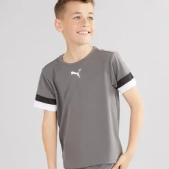 Drenge teamRISE Træningstrøje Smoked Pearl / Sort / Hvid