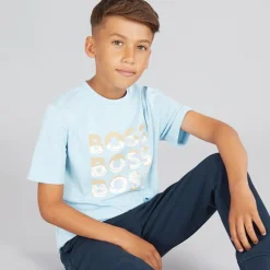 Drenge T-shirt Persisk Blå