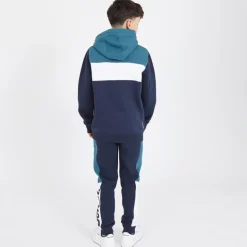 Drengenes Marraf Farveblok Tracksuit Blå