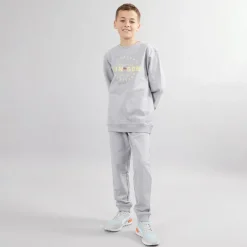 Drengenes Rollo og Rene Sæt Grå Melange