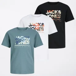 Drengepak med 3 Luke T-shirts Sort