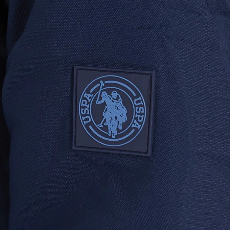 Drengeparka med spids foran Marineblå Blazer