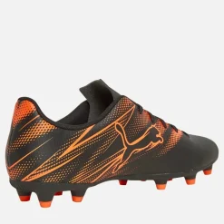 Fodboldstøvler til Herre Attacanto FG/​AG Fast/​Kunstig Græs Sort/​Glødende Rød
