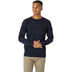 Herre Affleck Trøjer Marineblå