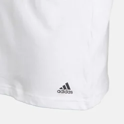 Herre Aktiv Kerne Bomuld Tre Pak V-Hals T-shirts Hvid