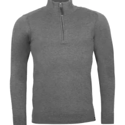 Herre Ancona Trøje 913 Lysegrå Mel