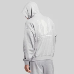 Herre Ant Edwards Grafisk Hættetrøje Medium Grey Heather