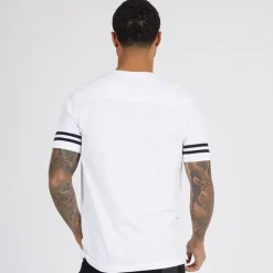 Herre Arm Stripes T-shirts Flerfarvet