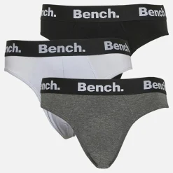 Herre Arnot Tre Pak Underbukser Sort /​ Hvid /​ Koksgrå Melering