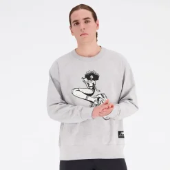 Herre Athletics Engy Saint Ange Cool Piger Sweatshirt Athletic Grå