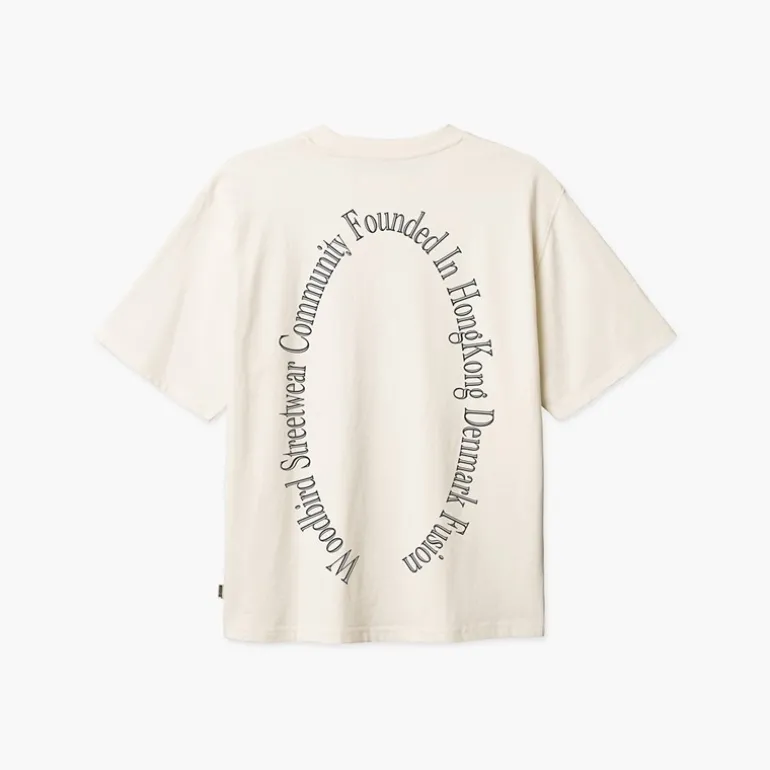 Herre Baine Grundlagt T-shirt Off White