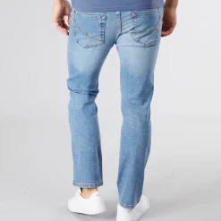 Herre Bandol Jeans med lige pasform Lys vask