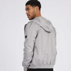 Herre Bomberjakke Grå