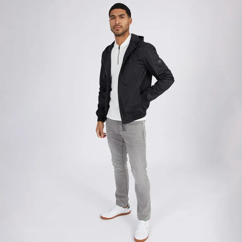 Herre Bomberjakke Sort