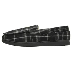 Herre Buster Mocassin Tøfler Sort Blandet Tjek
