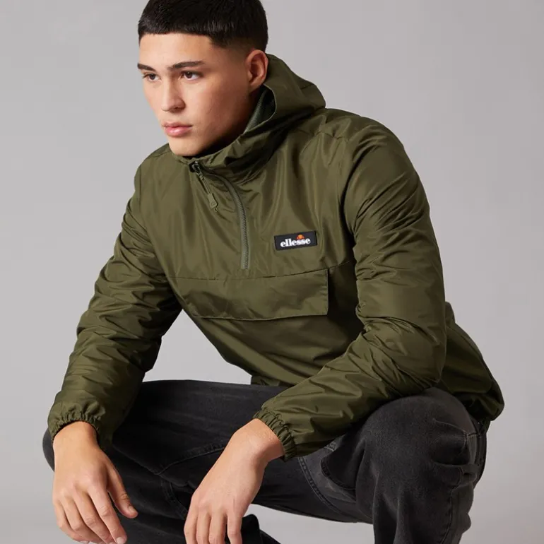 Herre Callum Anorak Jakke Khaki
