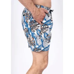 Herre Cancun Badeshorts Stjerne Blå