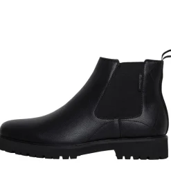 Herre Chelsea Støvler Sort Korn/​Sort Sål
