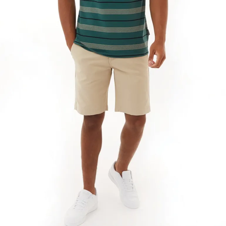 Herre Chino Shorts Sten