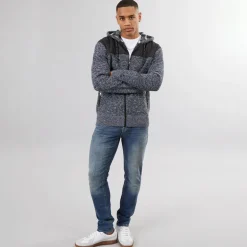 Herre Chord Joy Powerflex Jeans Med Lige Ben Blå