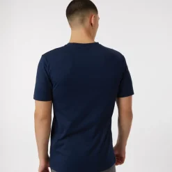 Herre Cleffios Logo T-shirt Blå