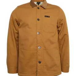 Herre CleHerre Sherpa Foret Twill Chore Jakke Rustbrun