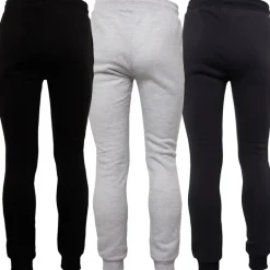 Herre Clinton 3-pak Joggingbukser Sort/​Grå/​Blå