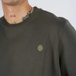 Herre Colin Sweatshirt Dyb Grøn