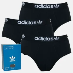 Herre Comfort Flex 3 Striber Tre Pak Undertruser Sort