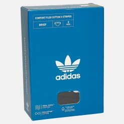 Herre Comfort Flex 3 Striber Tre Pak Undertruser Sort