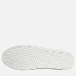 Herre Contrast Heel Tennis Sneakers Hvid